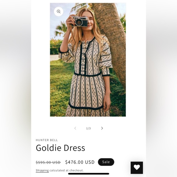 TUCKERNUCK HUNTER BELL BLACK WHITE TIERED MAXI DRESS SIZE LARGE - Picture 15 of 15